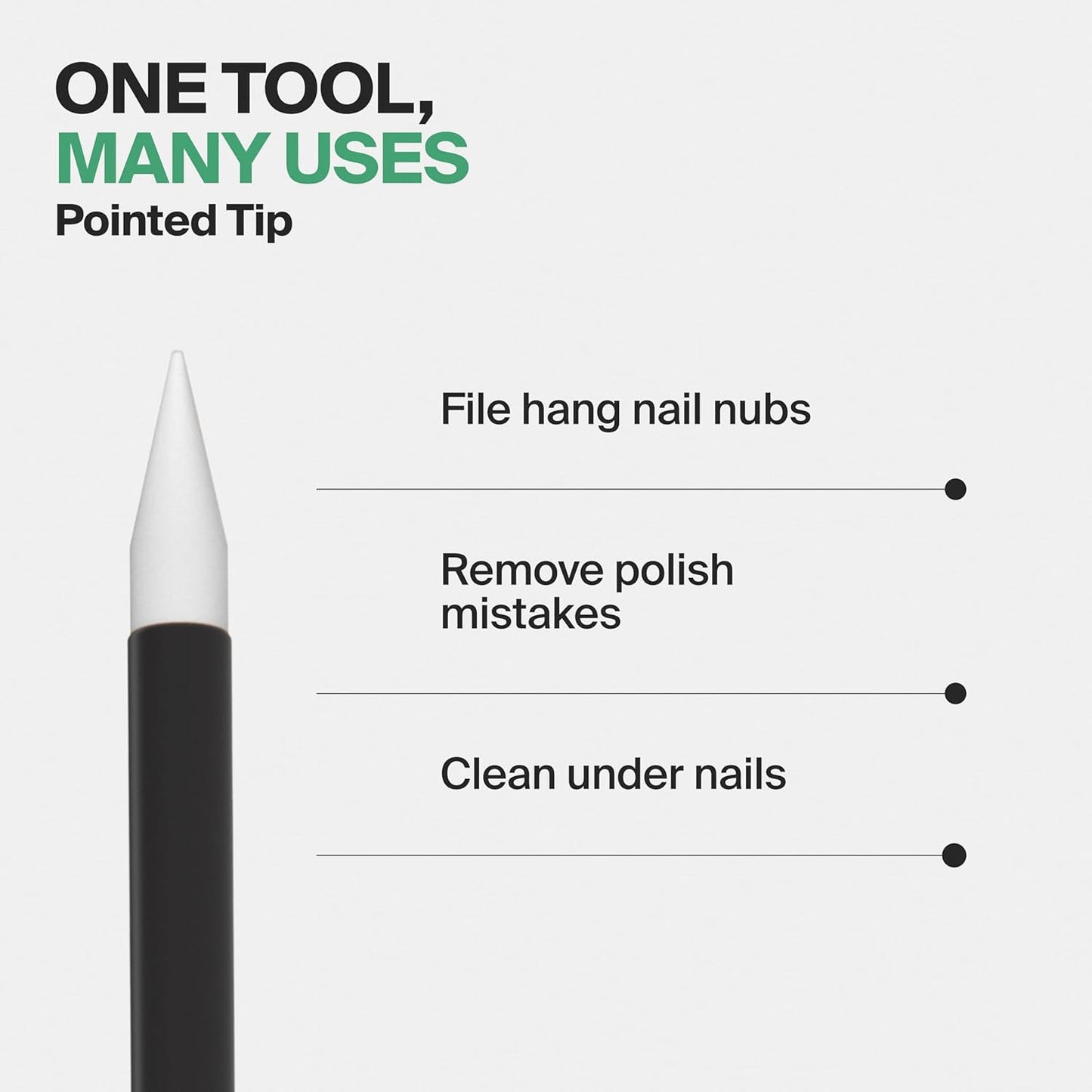 Glass Cuticle Stick - Ethically Made in Czech Republic - Cuticle Pusher & Remover, Callous & Dry Skin Fingertip File, Nail Shaper