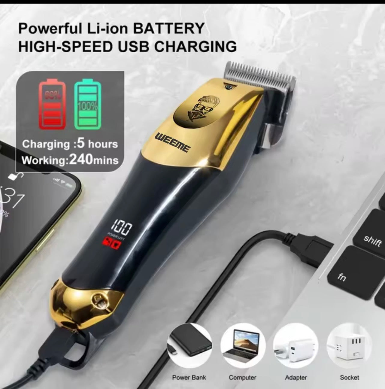 Men’s Electric Hair/Beard trimmer